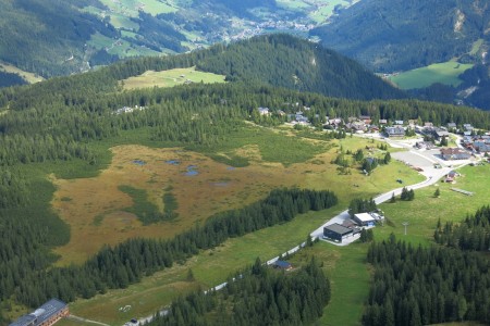 Hochkrimml, Ortsteil Filtzstein und Moorlandschaft Sieben Möser