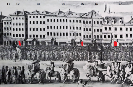 Bild 13 Hauptplatz Ost (Deyerlsberg 1728)