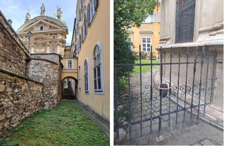 Graben, Domherrenhaus und Ausgang, Graz