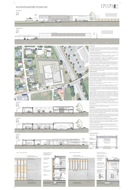 Plan 01, Wettbewerb Straßenmeisterei Feldkirchen, Rang 1, ARGE Andexer Timmerer Architekten