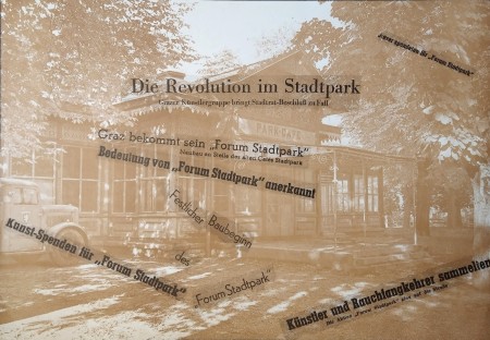 Günter Waldorf, Forum Stadtpark Graz, Plakat