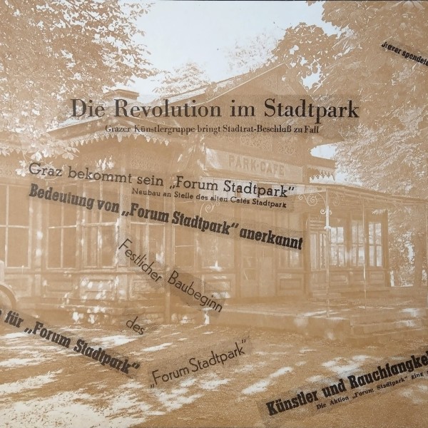 Günter Waldorf, Forum Stadtpark Graz, Plakat